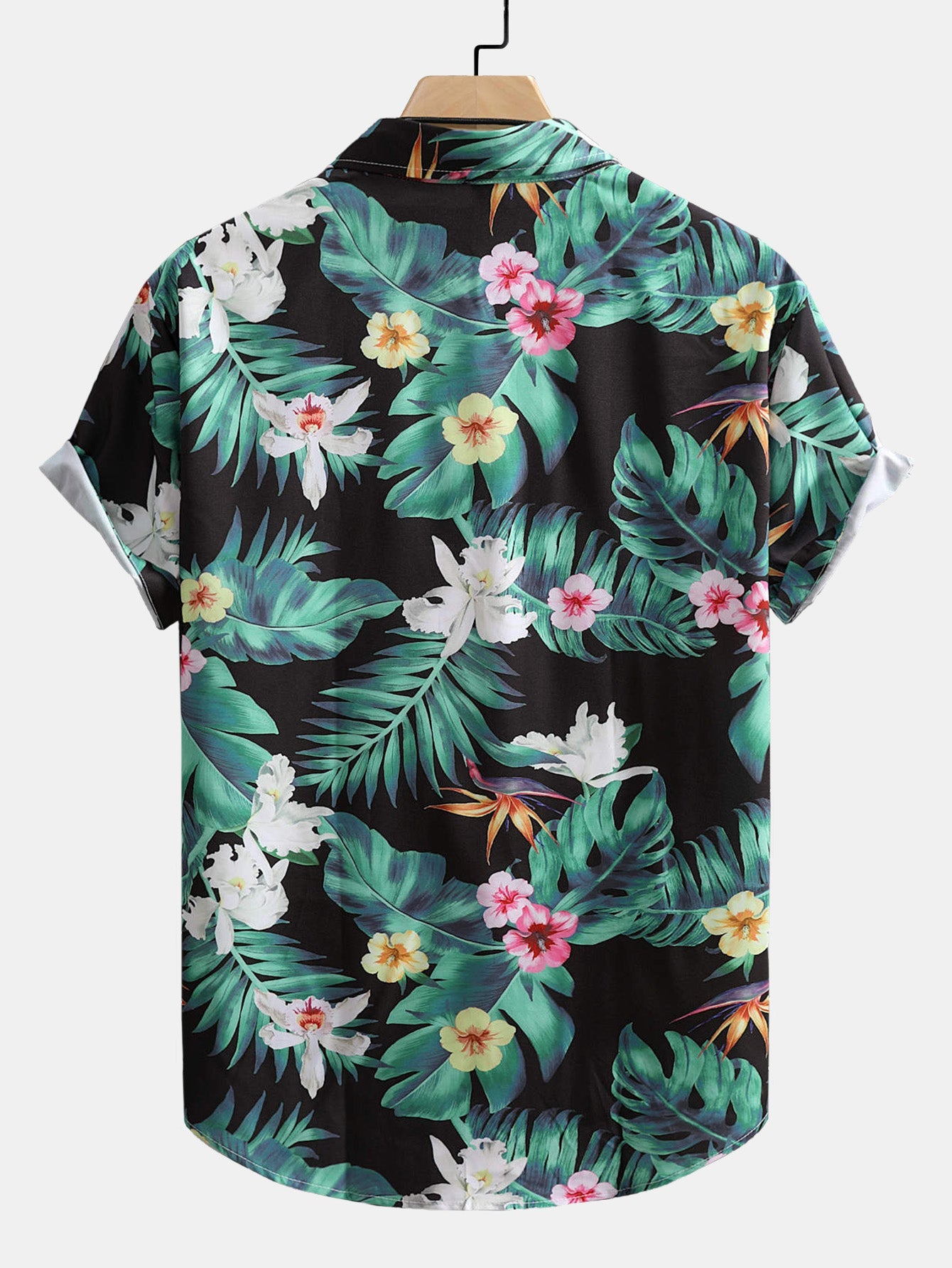 Léo – Chemise Fleurie & Short de Bain