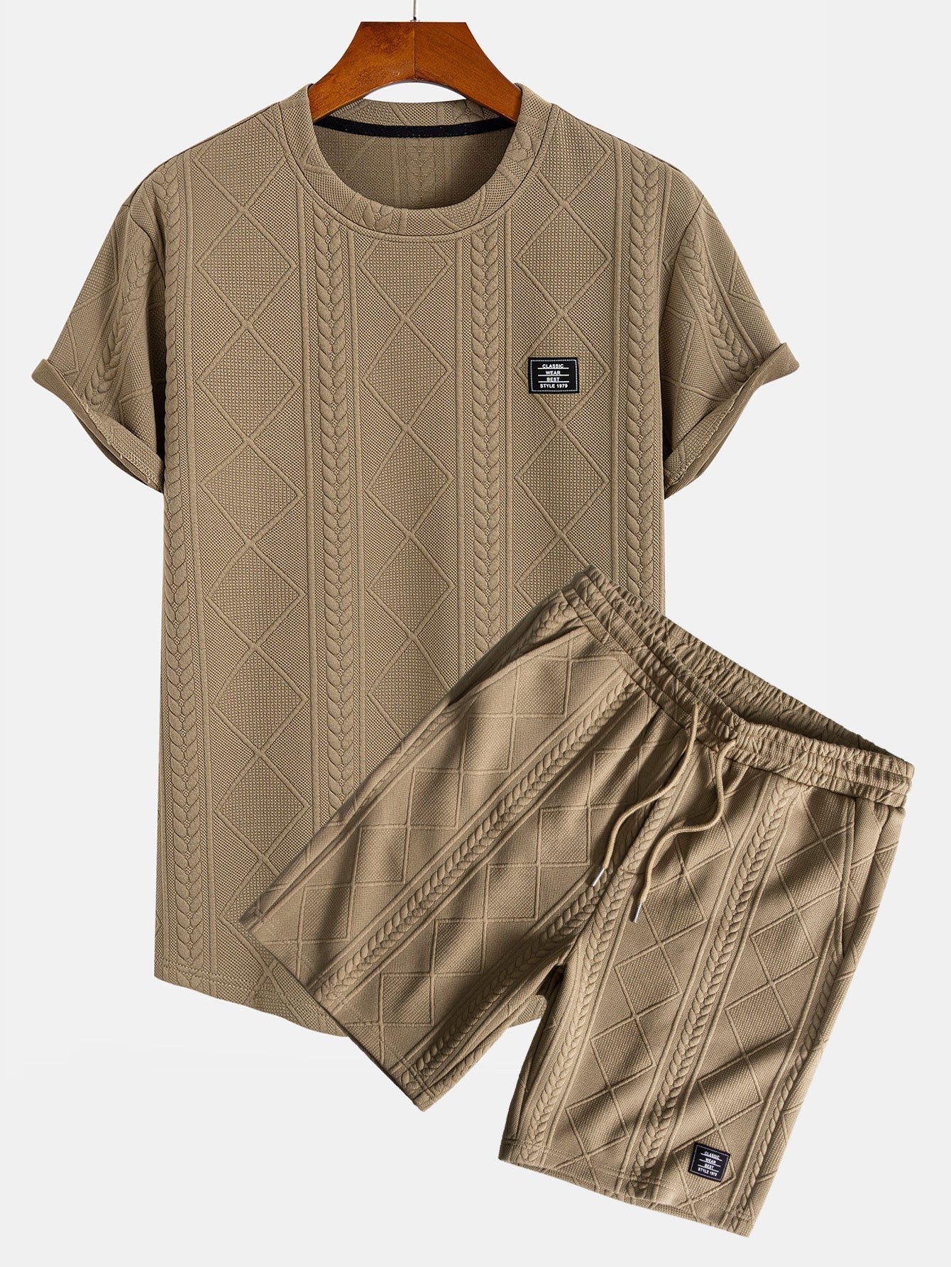 Malo – Set Jacquard Géométrique