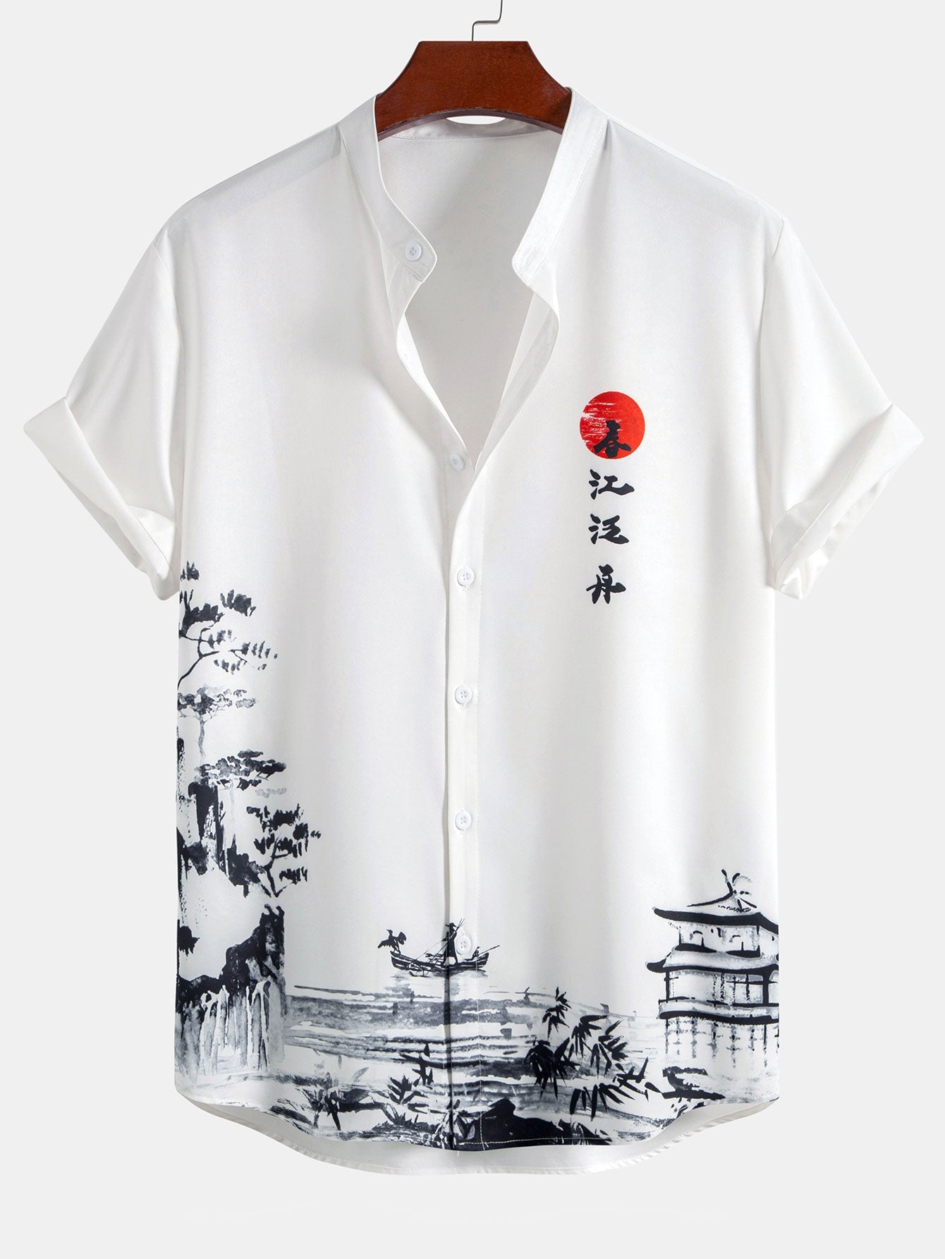 Soren – Chemise Paysage & Short de Bain