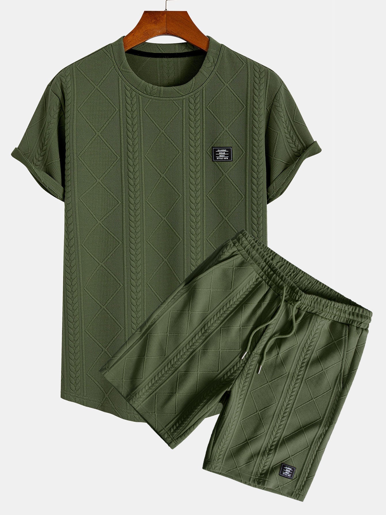 Malo – Set Jacquard Géométrique