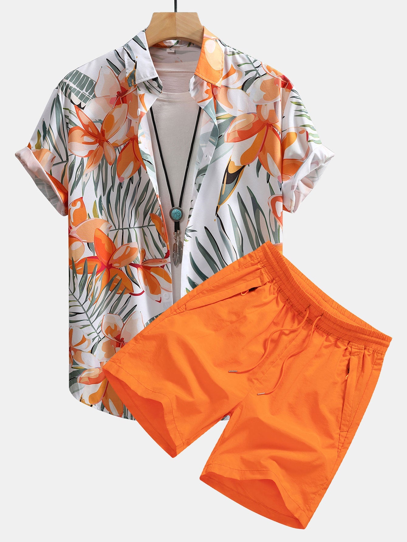 Lino – Fleurs & Short de Bain