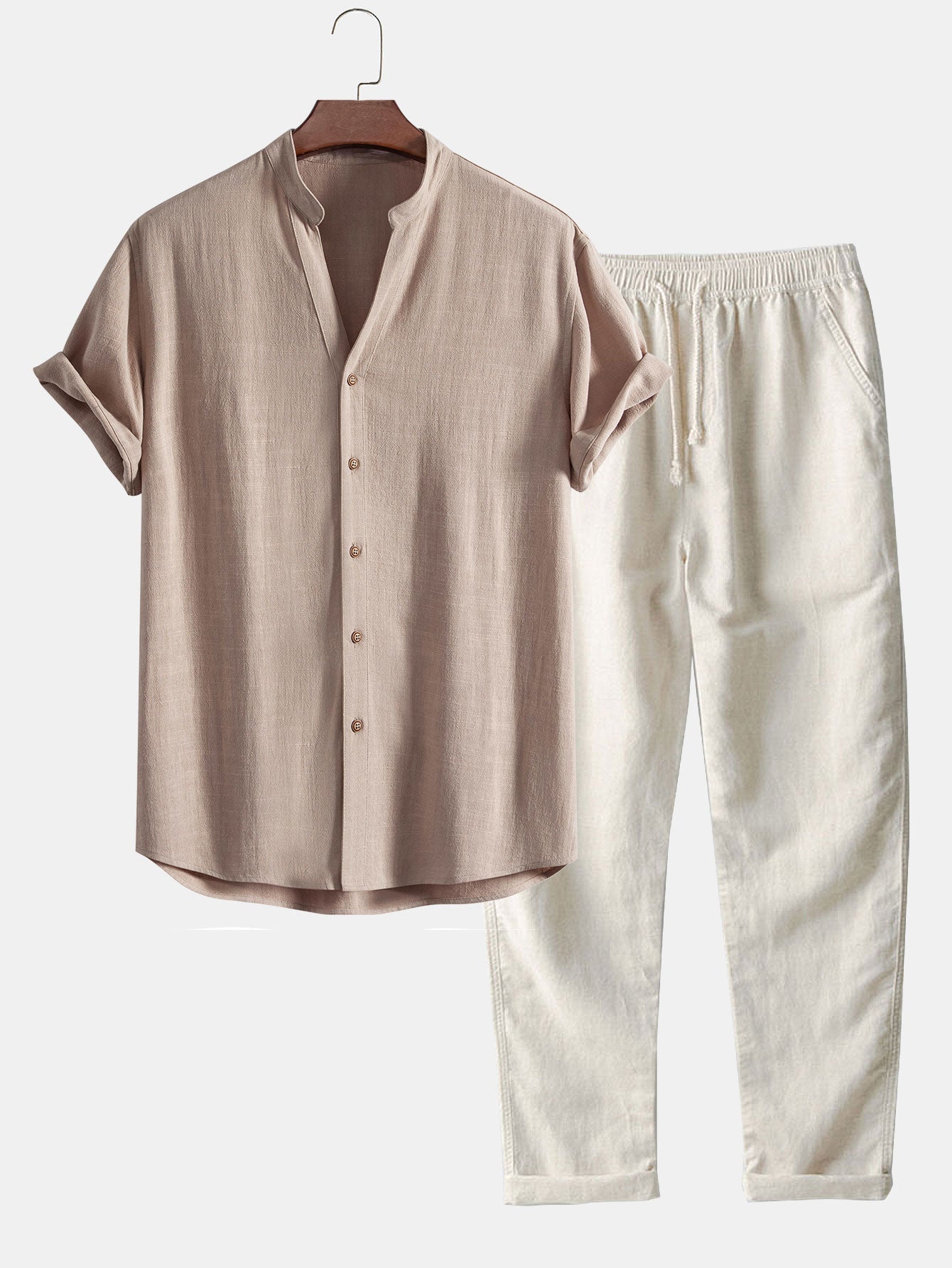 Adrien – Chemise Lin & Pantalon