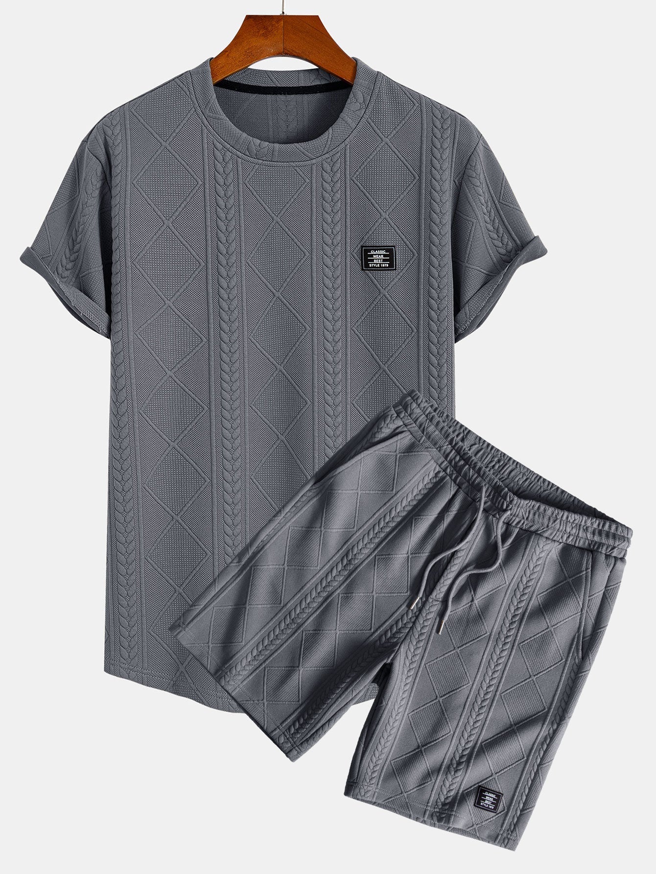 Malo – Set Jacquard Géométrique