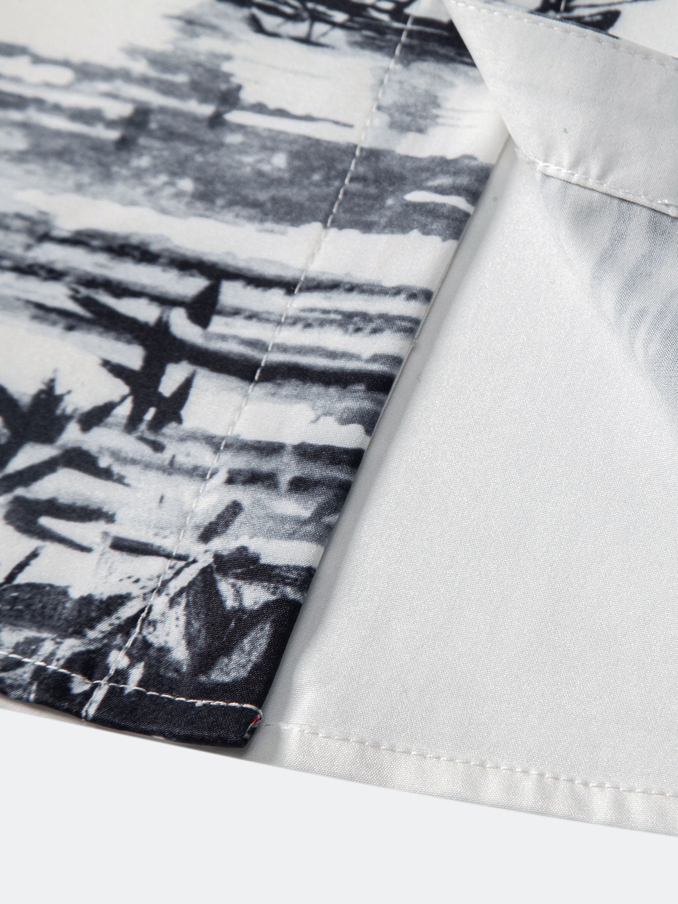 Soren – Chemise Paysage & Short de Bain