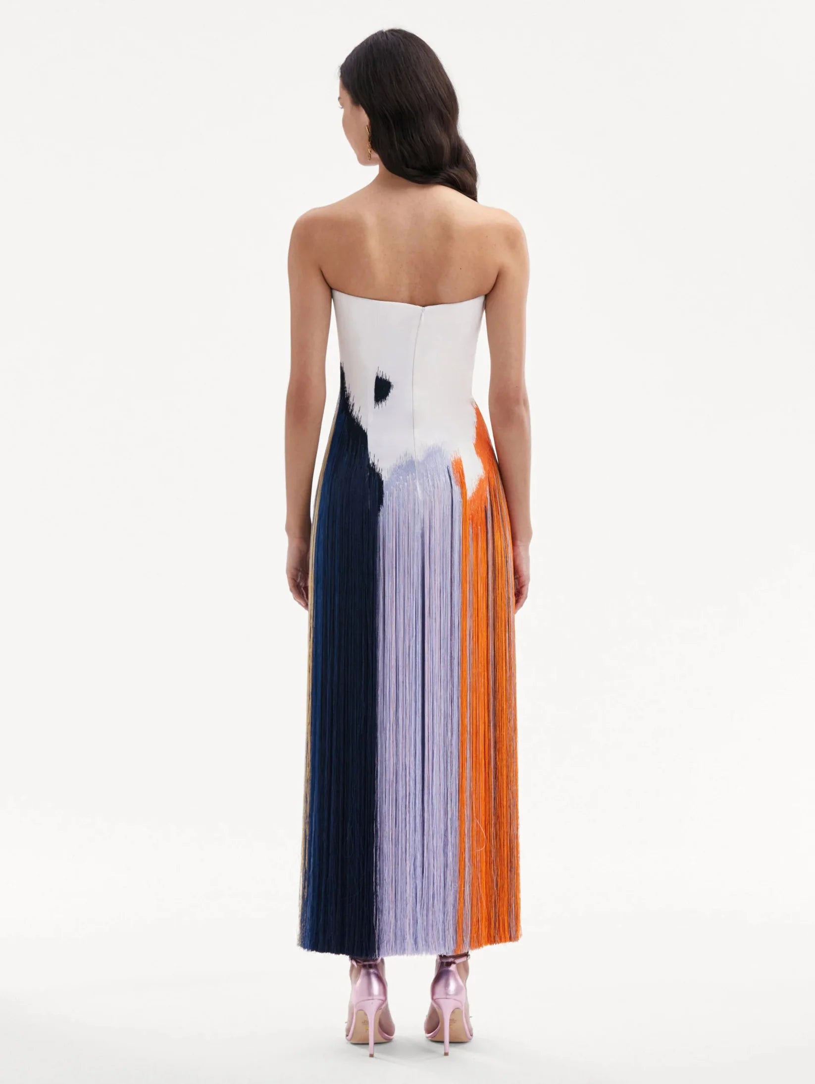 Camille – Robe à Blocs de Couleurs