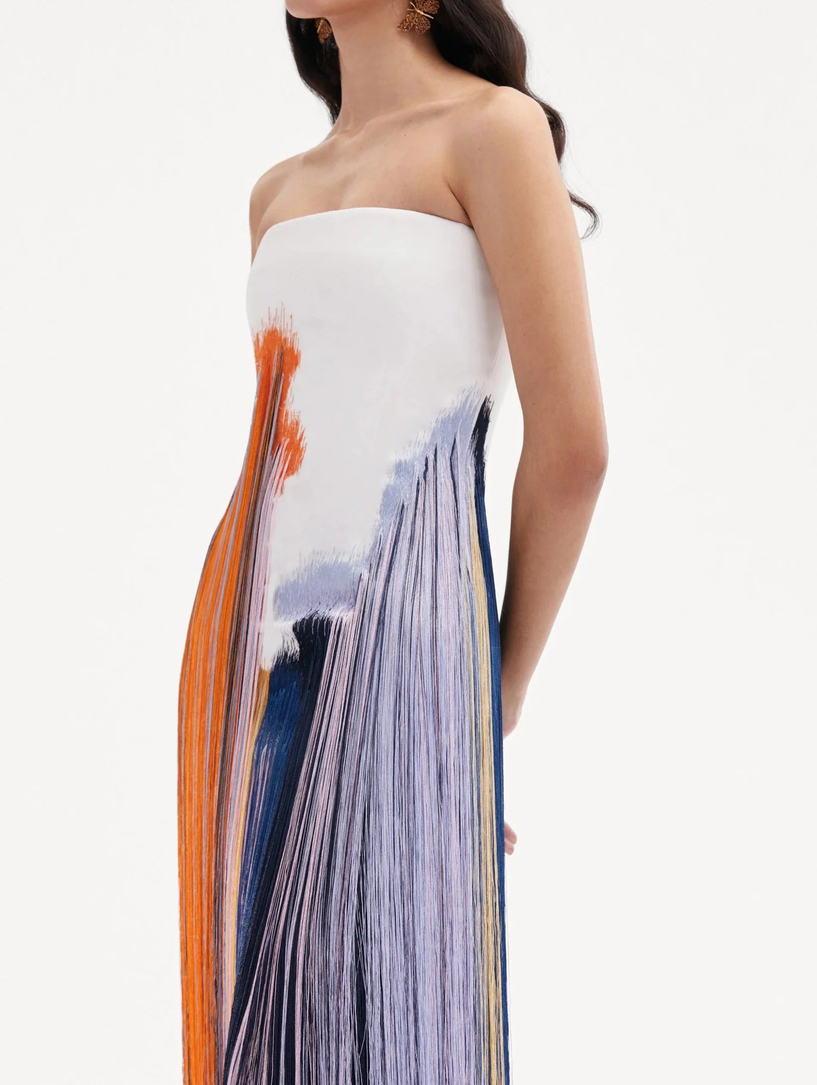 Camille – Robe à Blocs de Couleurs
