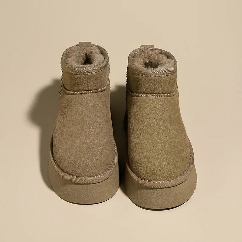 THE COZY WALKS™ - FAUX SUEDE BOOTS
