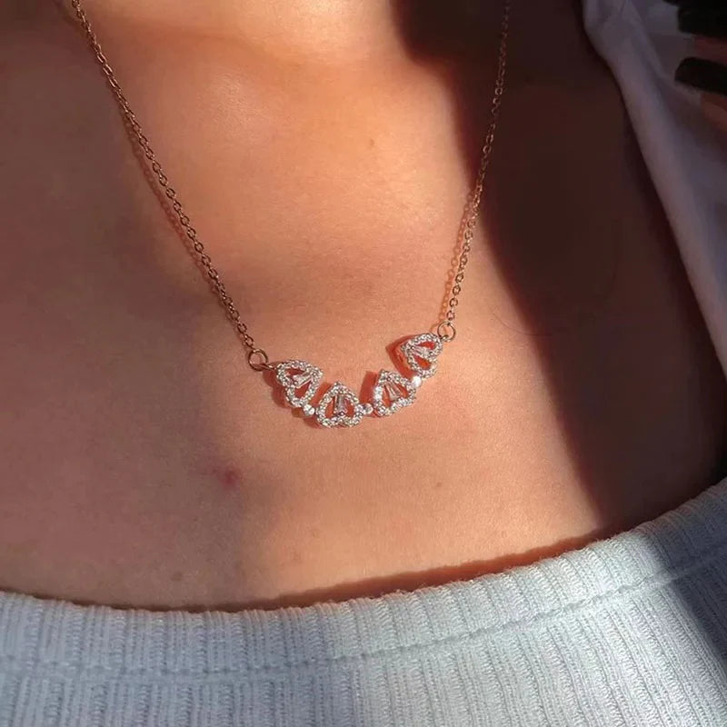 Collier Cœur Trèfle