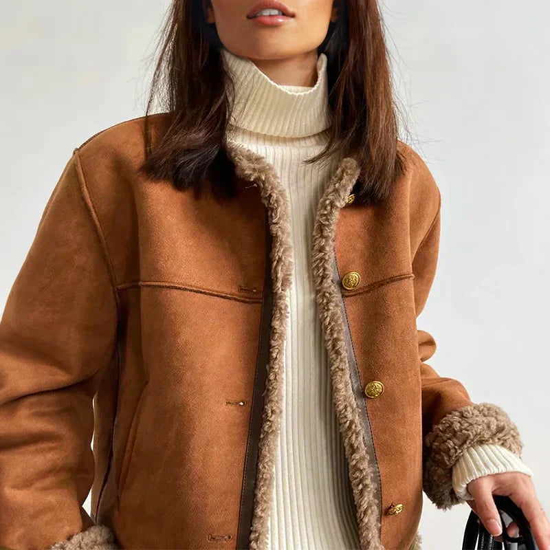 ROSE | GIACCA IN PELLE DI SHEARLING