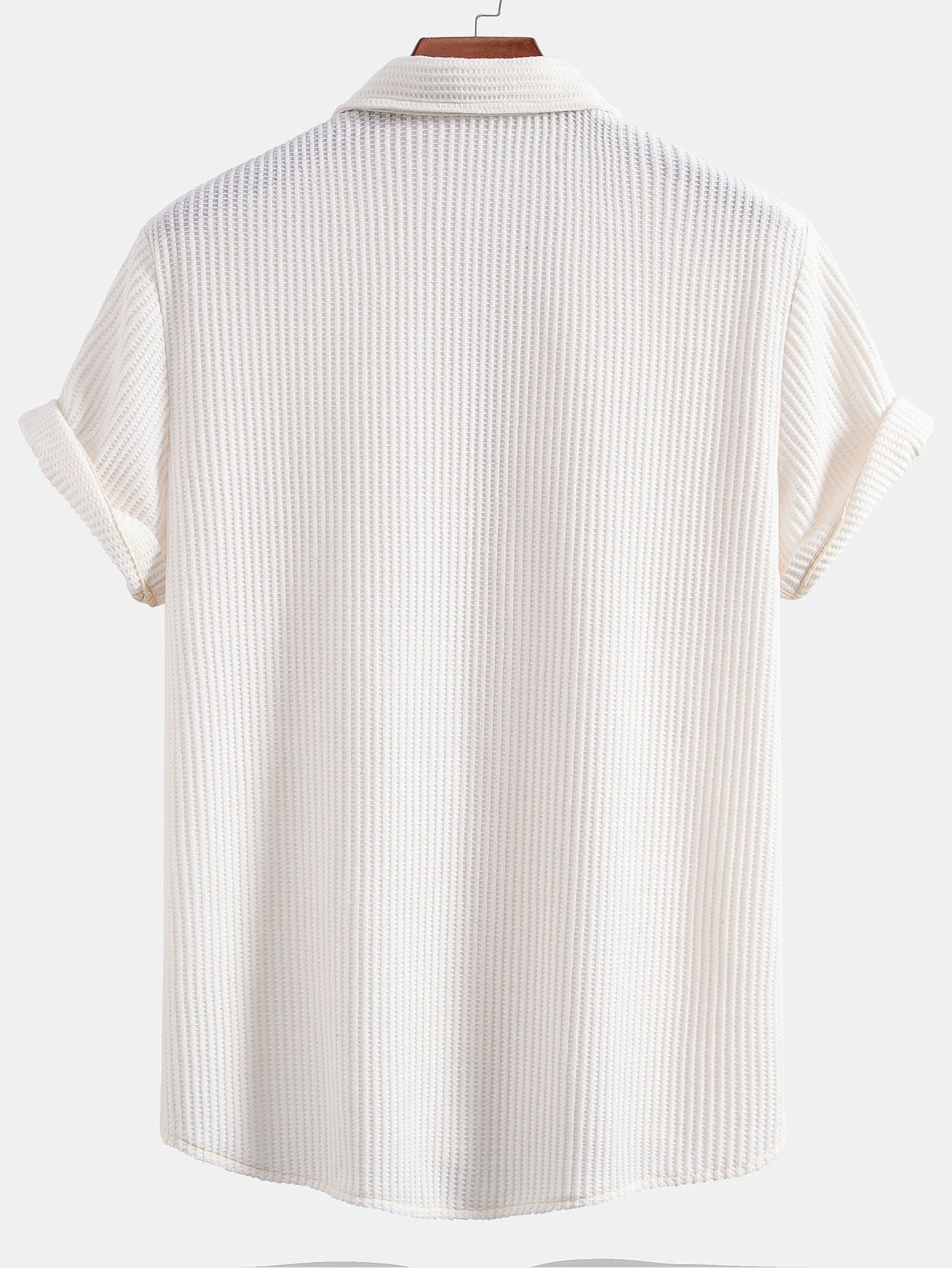 Noa – Chemise Waffle & Short Cordon
