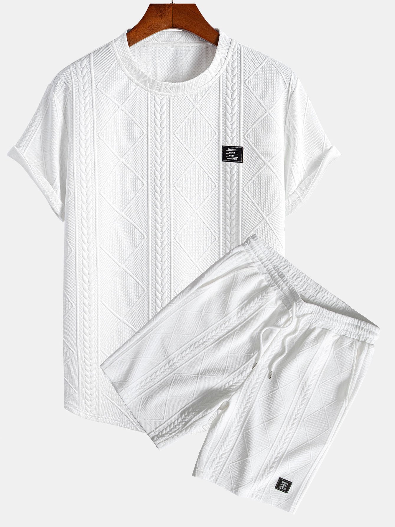 Malo – Set Jacquard Géométrique