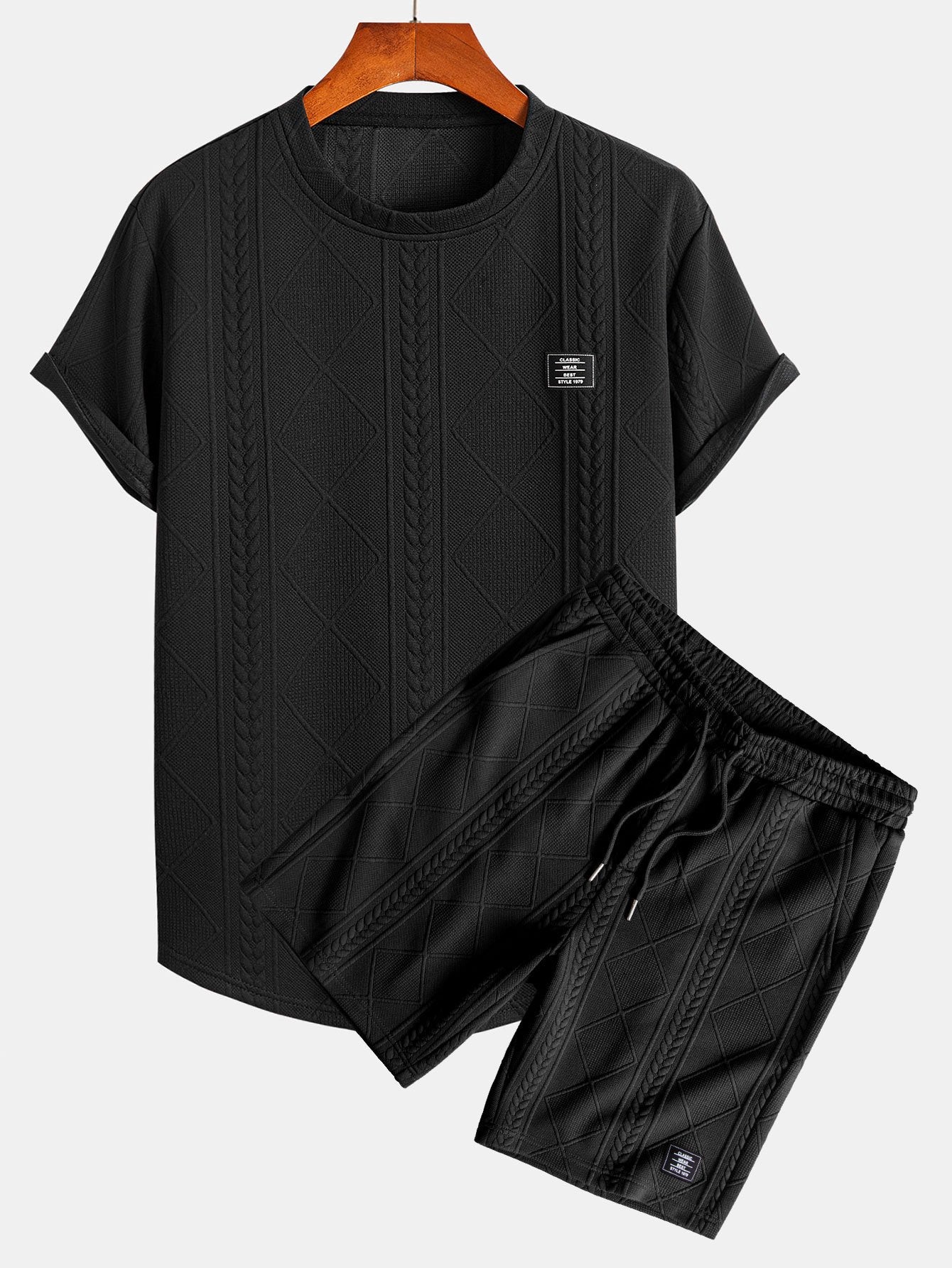 Malo – Set Jacquard Géométrique
