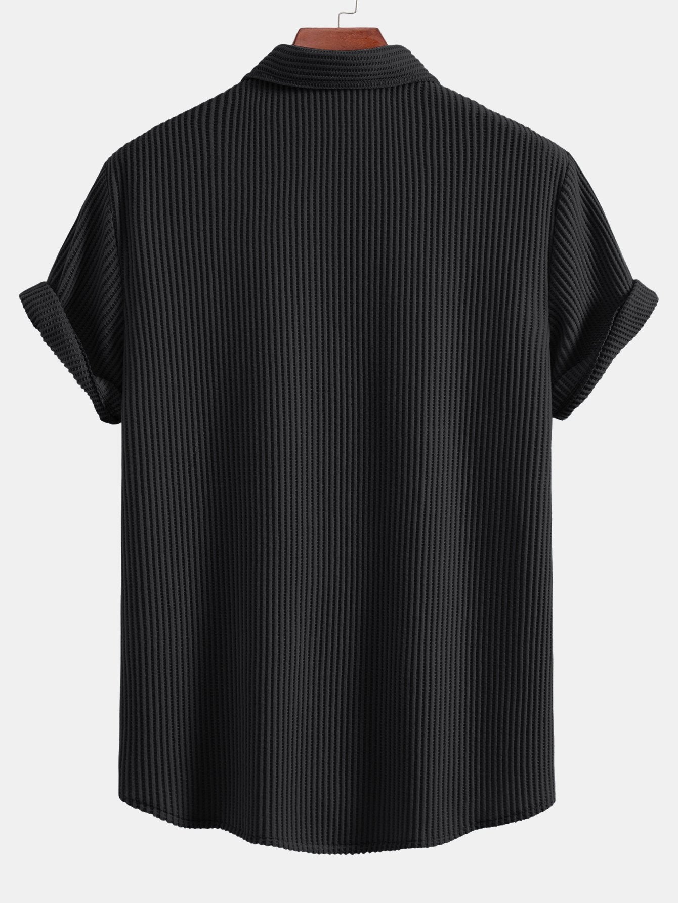 Noa – Chemise Waffle & Short Cordon