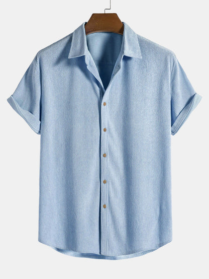 Luca – Chemise Velours &amp; Short