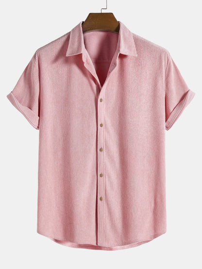 Luca – Chemise Velours &amp; Short