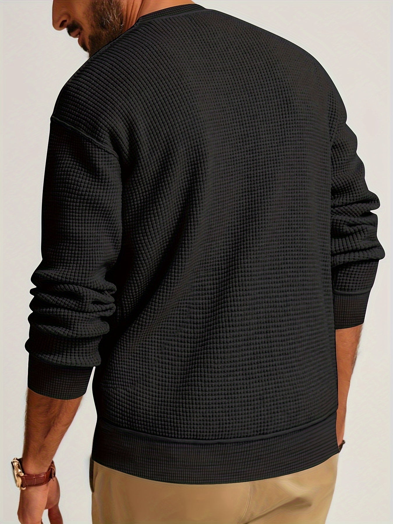 Gabriel – Chemise manches longues gaufrée