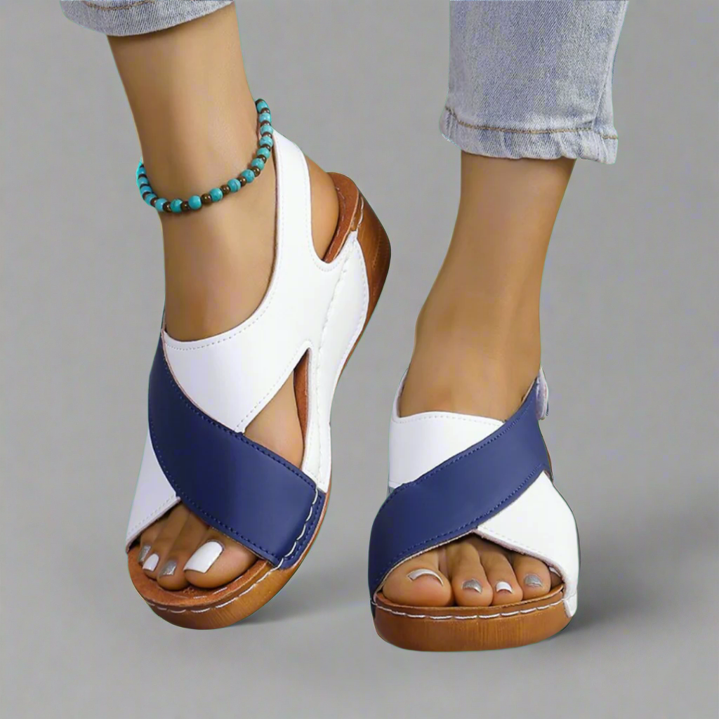 Solveig | Sandales Orthopédiques Ultra Plates et Confortables