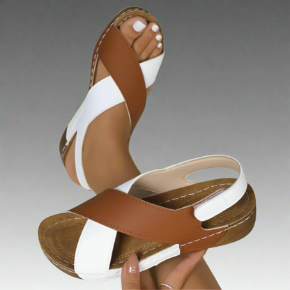 Solveig | Sandales Orthopédiques Ultra Plates et Confortables