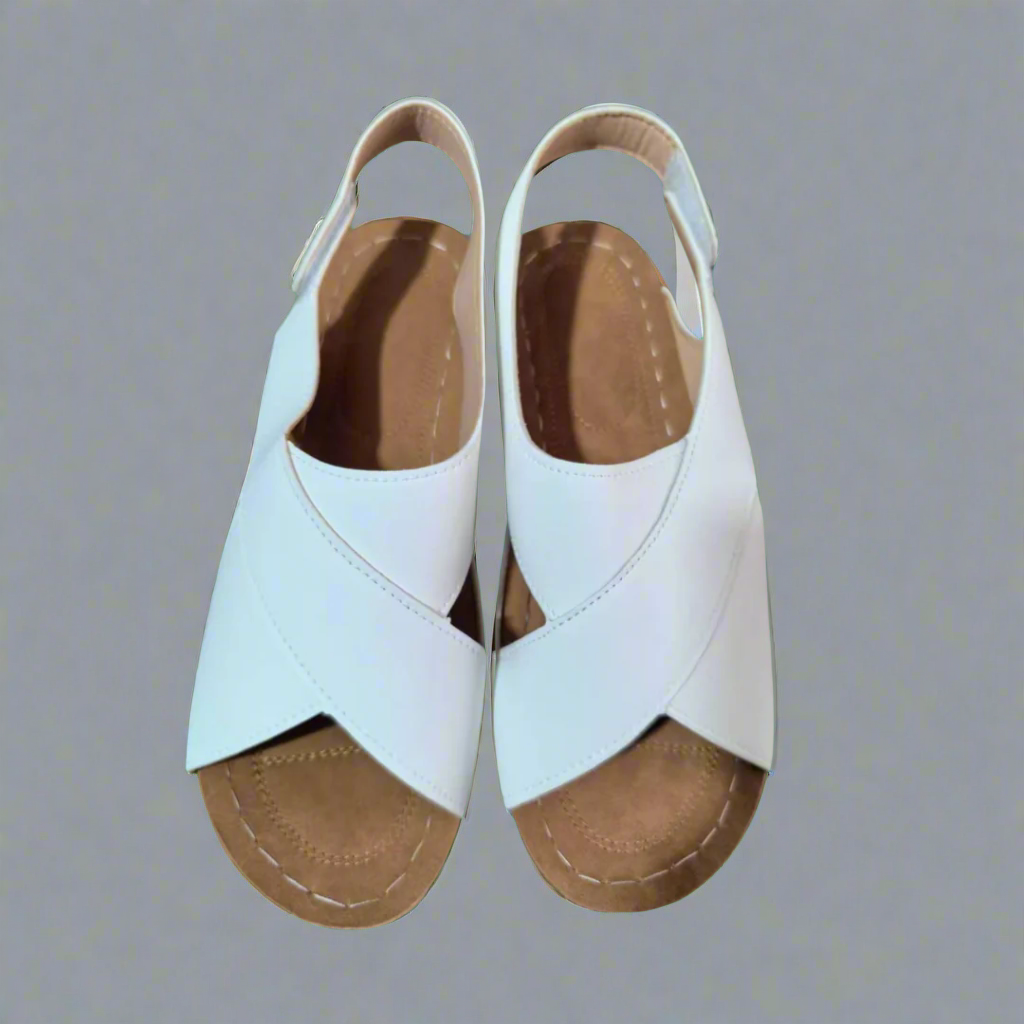 Solveig | Sandales Orthopédiques Ultra Plates et Confortables