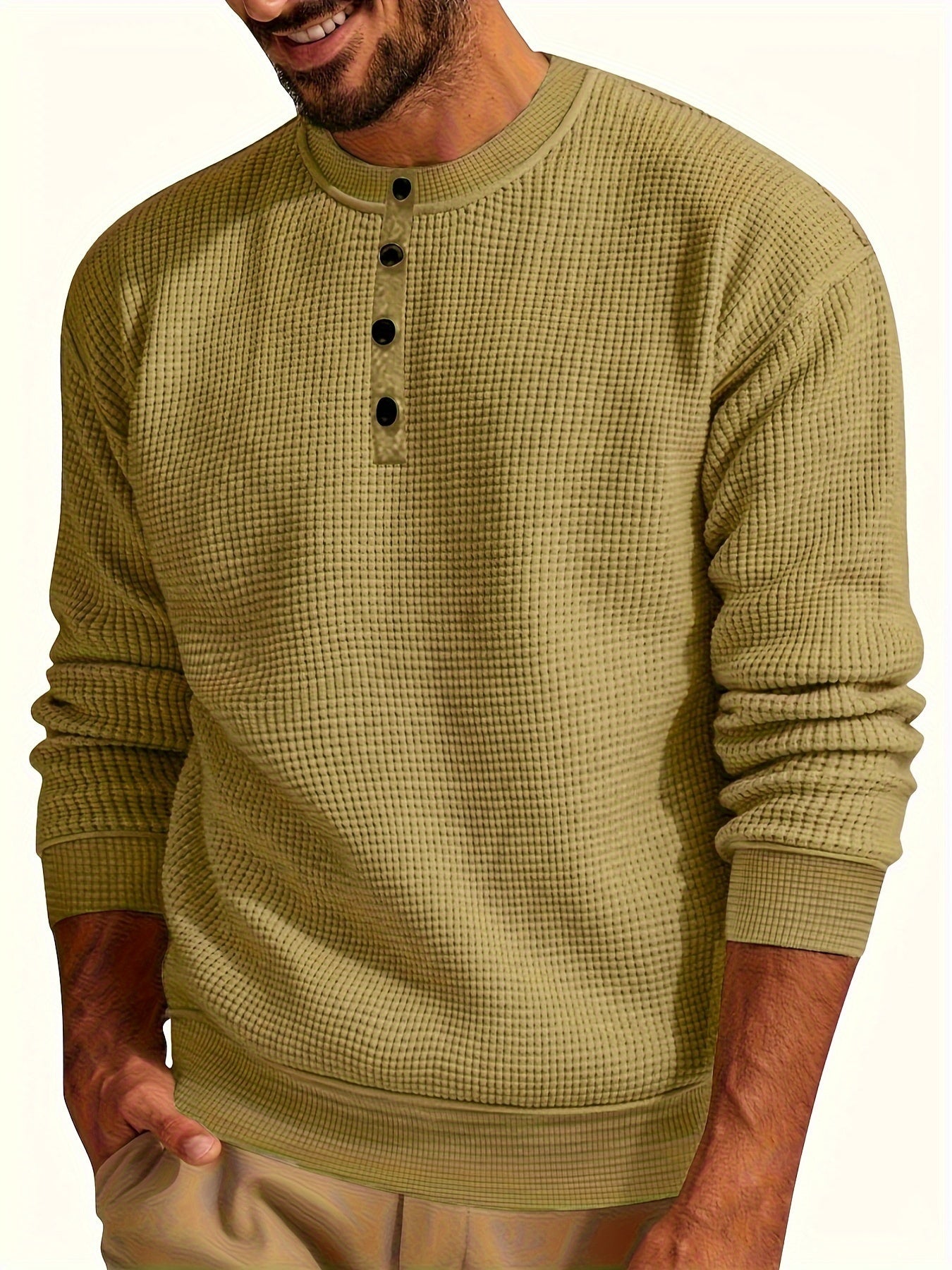 Gabriel – Chemise manches longues gaufrée