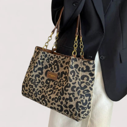 Sac Léopard Camille – la touche parisienne pour vos journées élégantes.