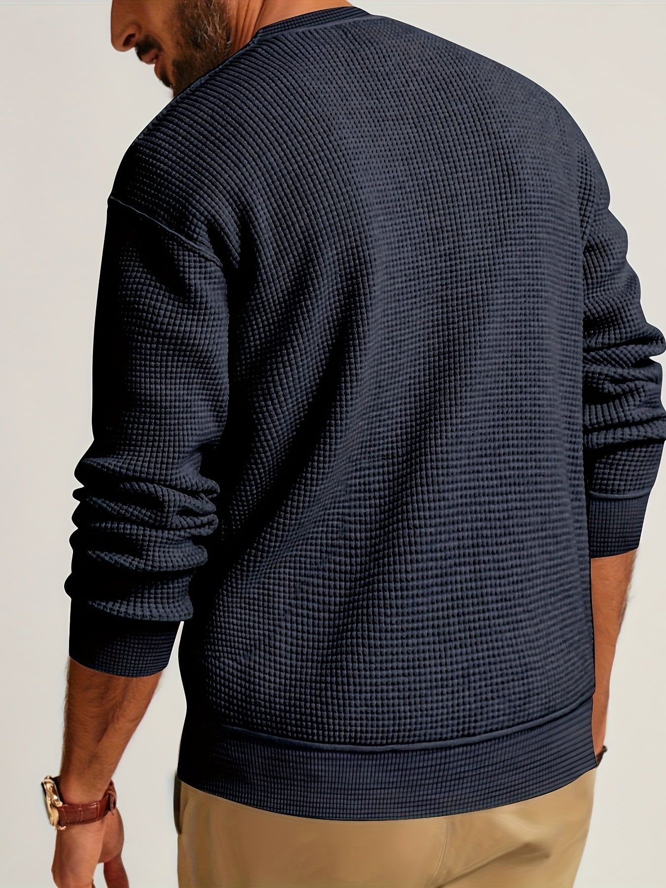Gabriel – Chemise manches longues gaufrée