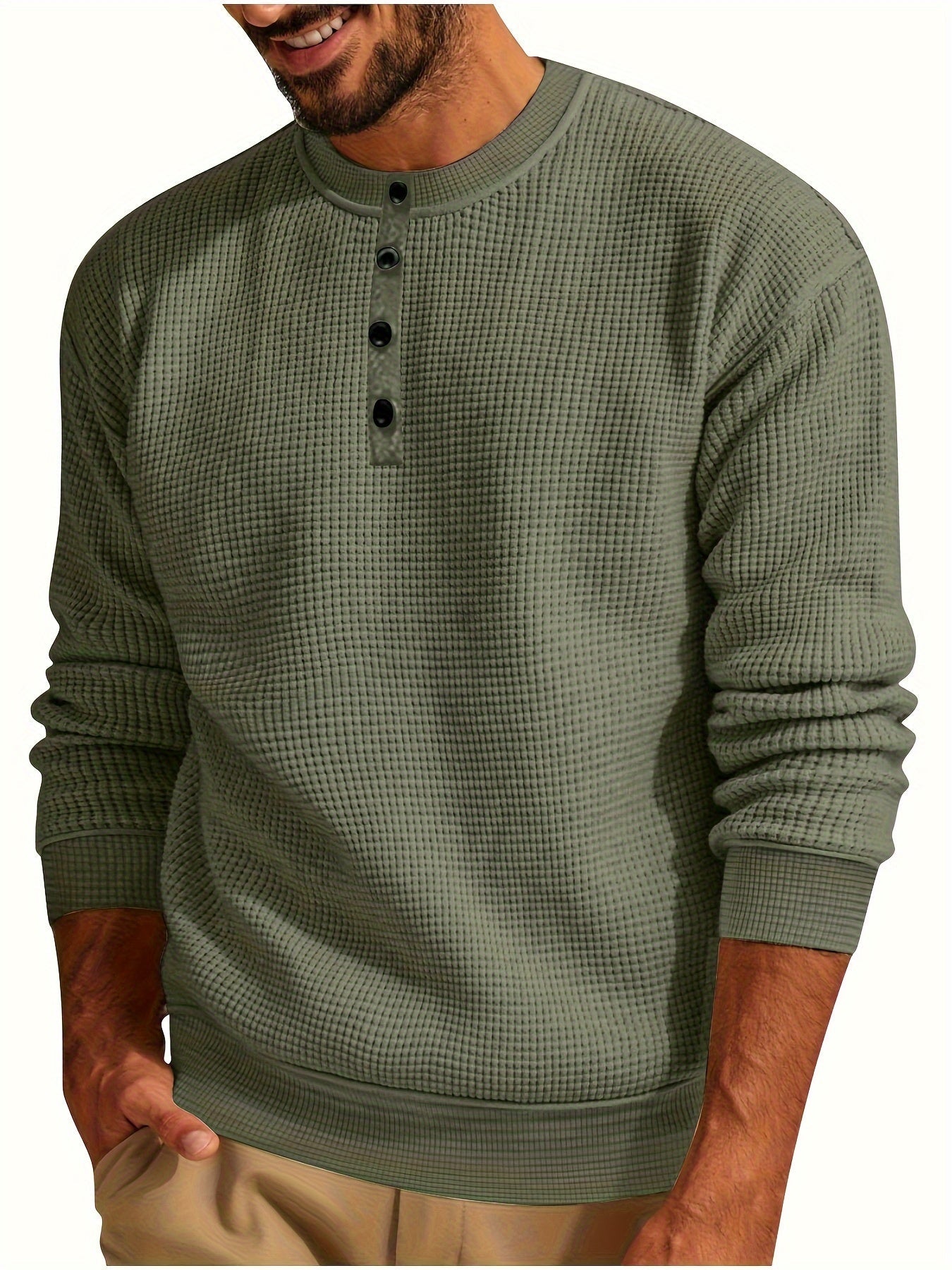 Gabriel – Chemise manches longues gaufrée