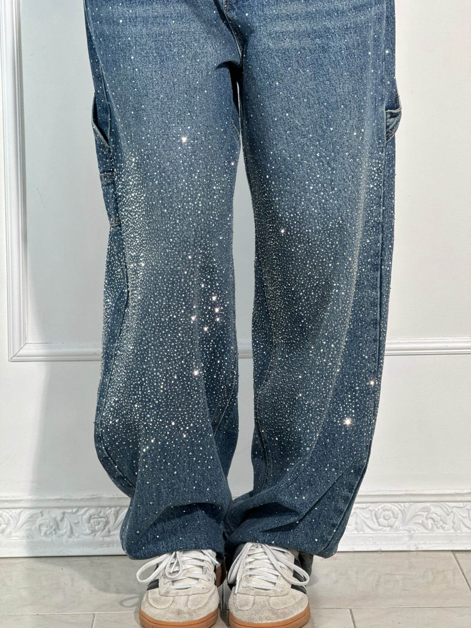 Clara – Jean Ballon Éclat Denim