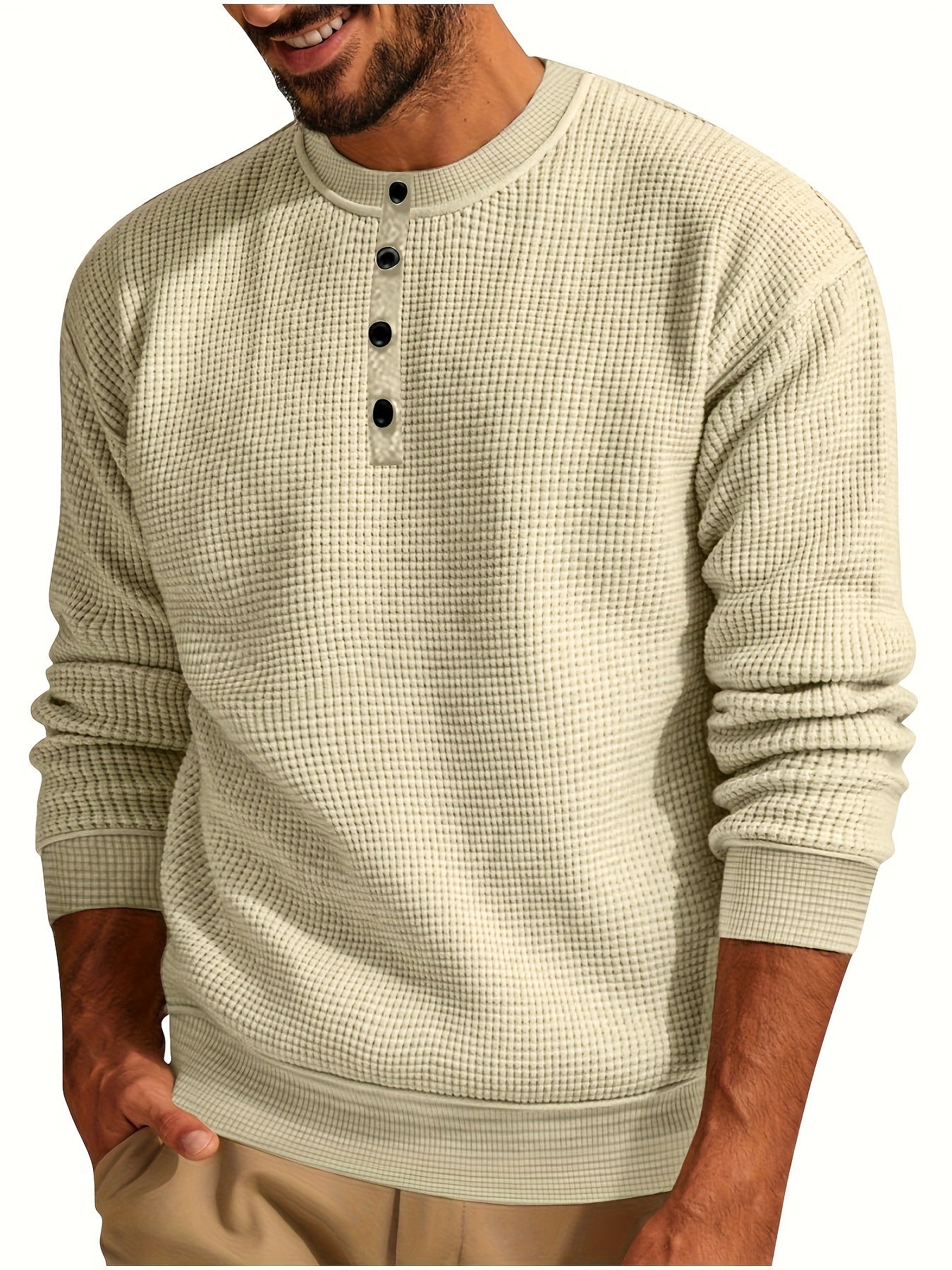 Gabriel – Chemise manches longues gaufrée