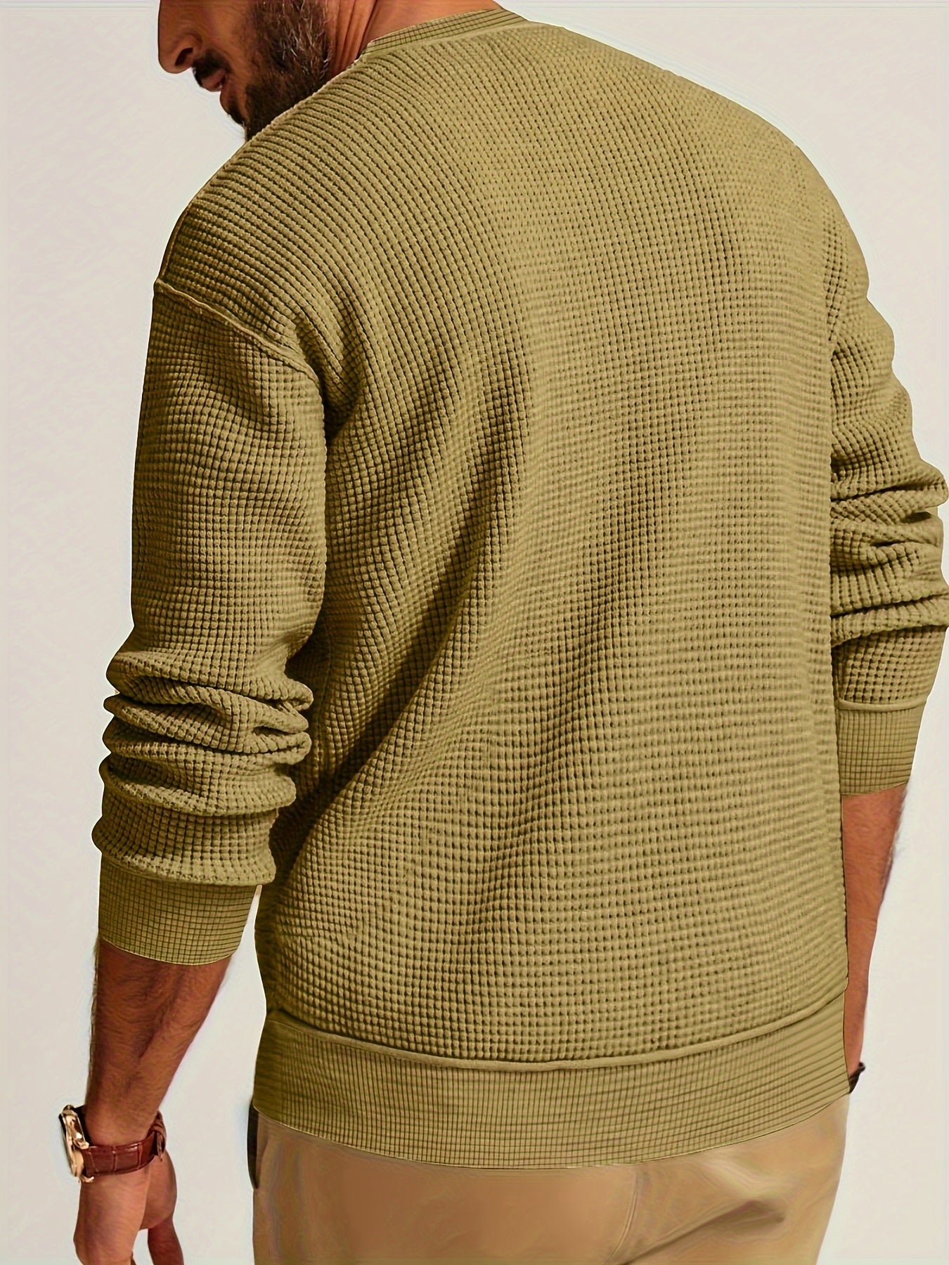 Gabriel – Chemise manches longues gaufrée