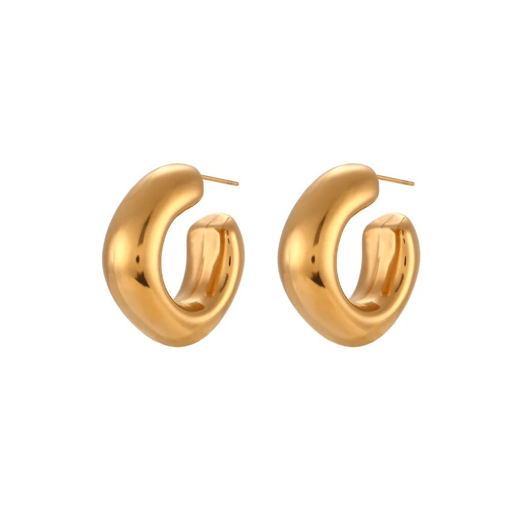 EVA-ØRERINGE (18K GULD)
