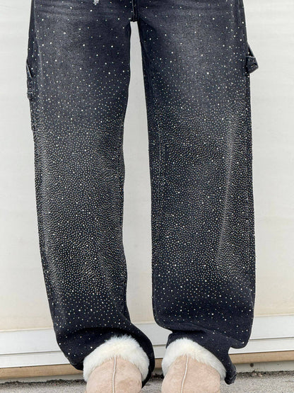 Clara – Jean Ballon Éclat Denim