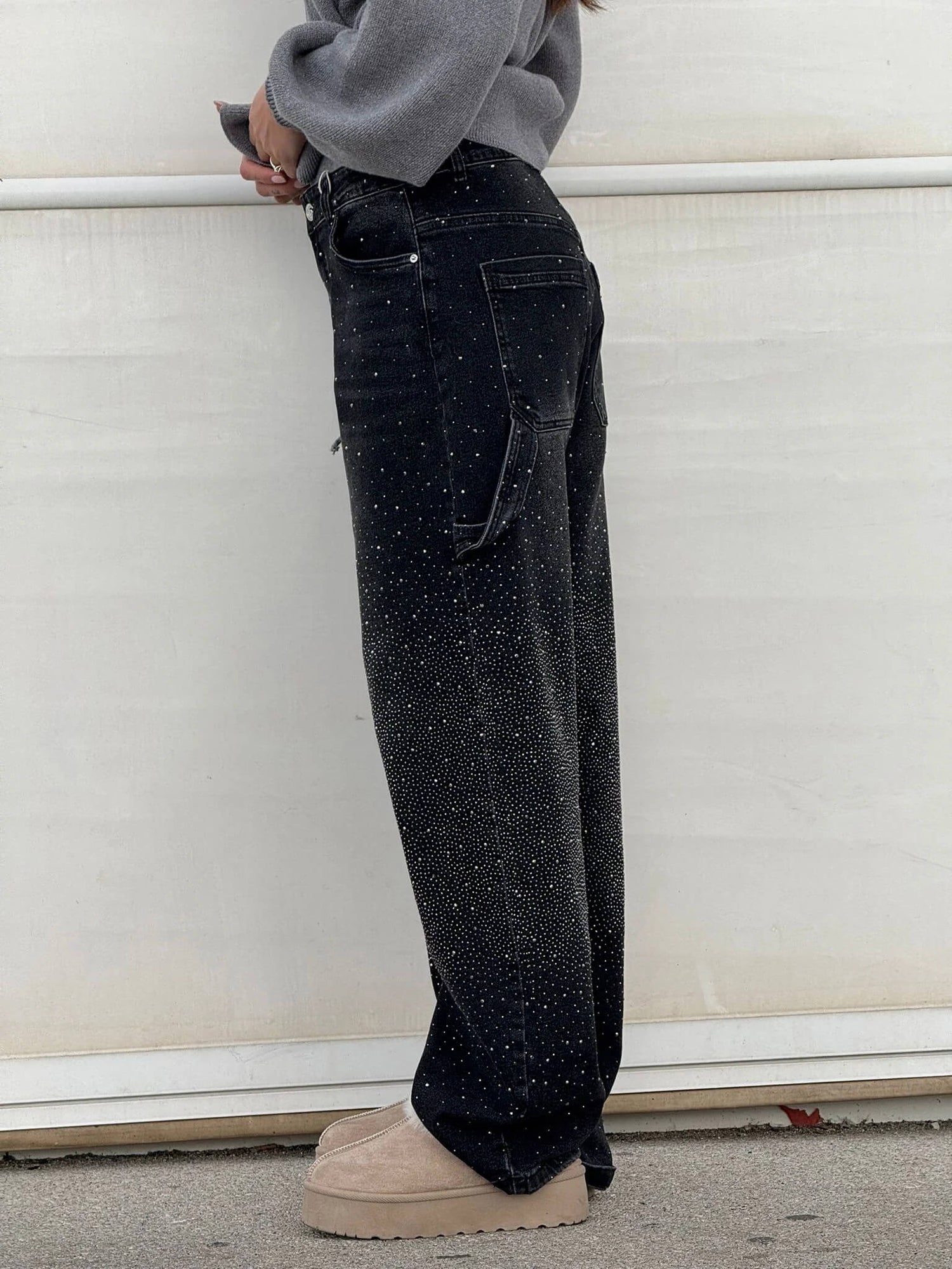 Clara – Jean Ballon Éclat Denim