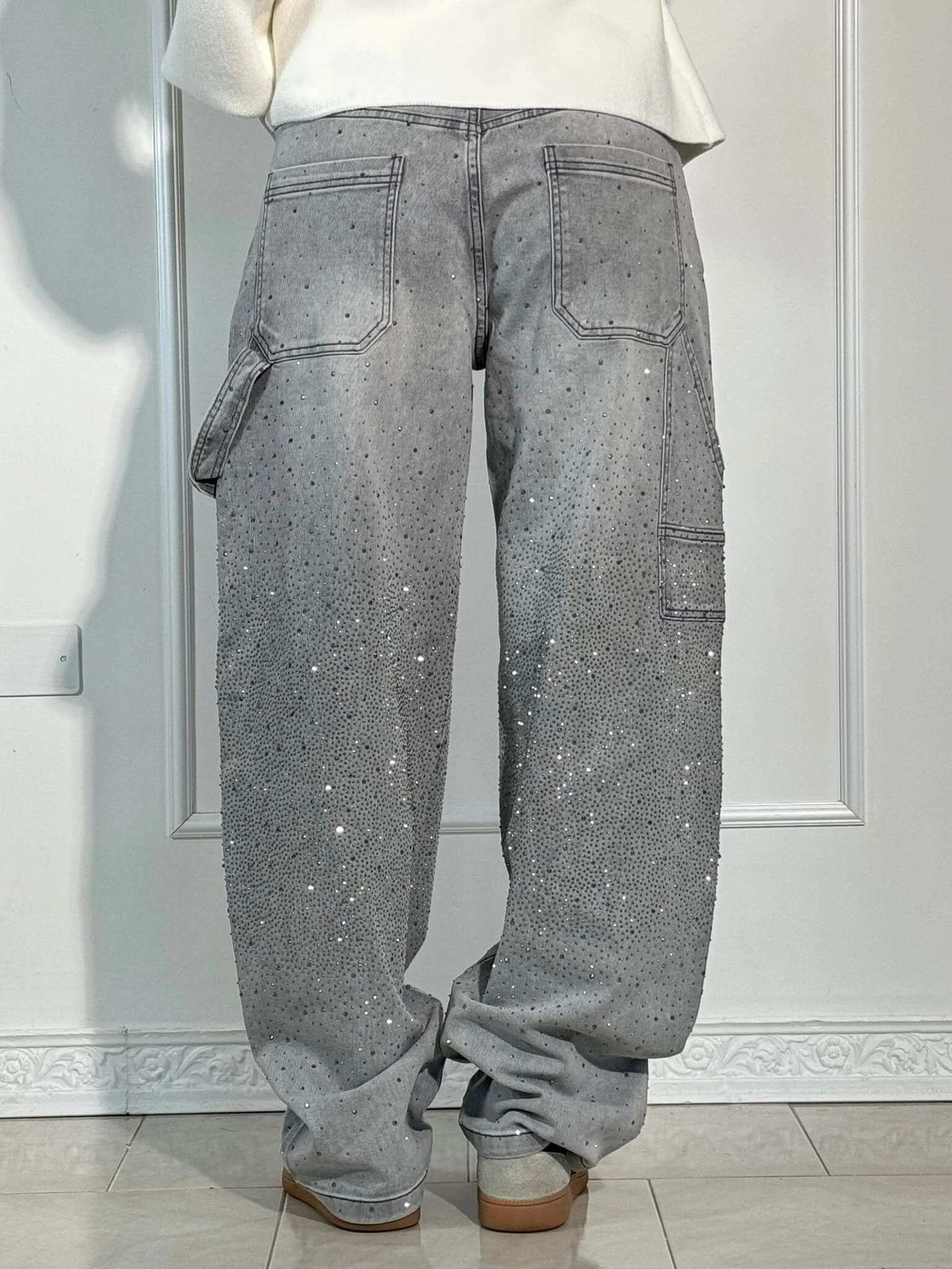 Clara – Jean Ballon Éclat Denim